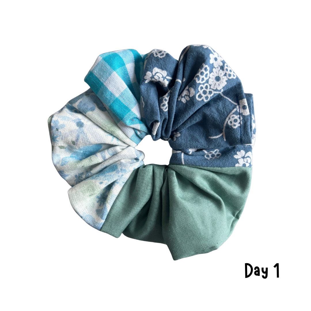 Scrappy Scrunchies For CoppaFeel